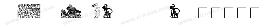 Indonesian Woman字体转换